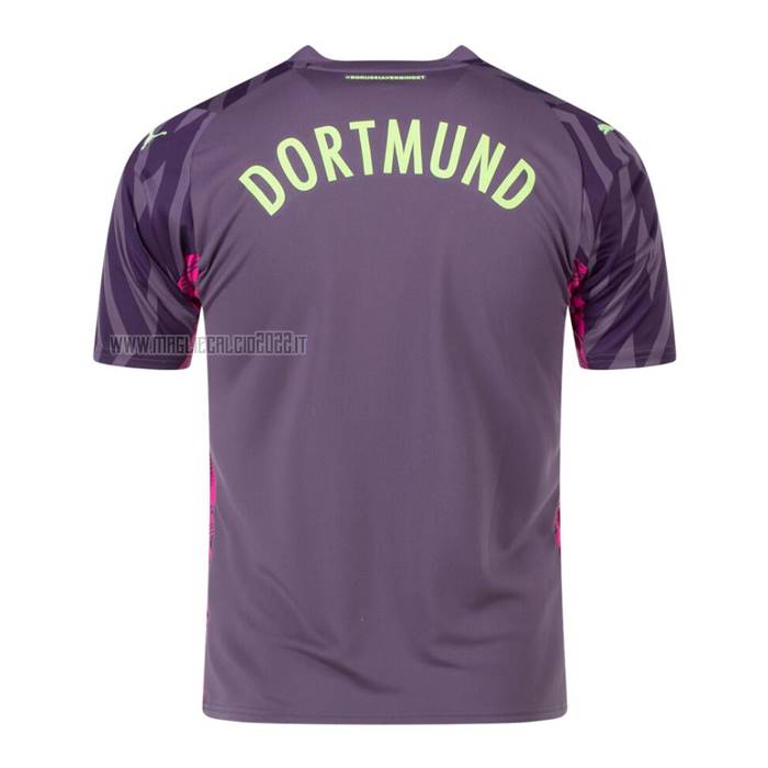 Maglia Borussia Dortmund Portiere 2023-2024 Purpura